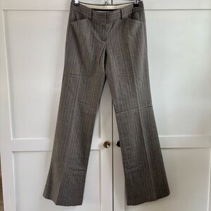 Straight-leg Wool Theory Pants